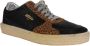 Golden Goose Leopard Superstar Leren Sneakers Black Dames - Thumbnail 4