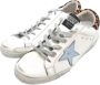 Golden Goose Leopard Superstar Sneakers Wit IJs White Dames - Thumbnail 3