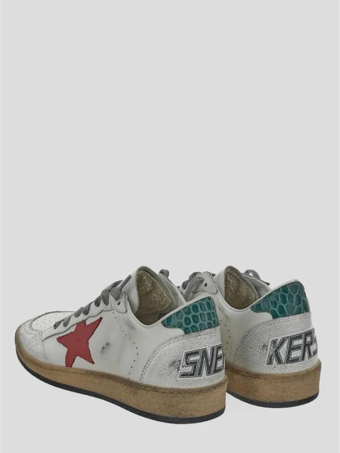 Golden Goose Leren Ball Star Sneaker White Dames