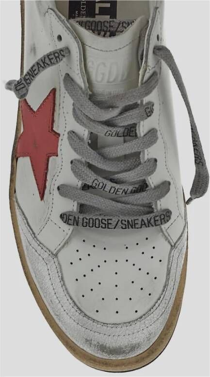 Golden Goose Leren Ball Star Sneaker White Dames