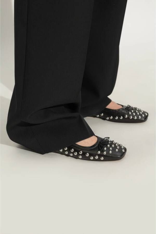 Golden Goose Leren balletflats Black Dames