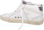 Golden Goose Leren Bovenkant Glitter Ster Hiel Sneakers White Dames - Thumbnail 2