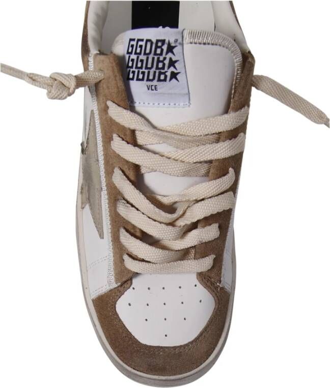 Golden Goose Leren en Suède Ster Hak Schoenen Brown Dames