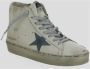 Golden Goose Leren Francy Sneaker in Goud White Dames - Thumbnail 2