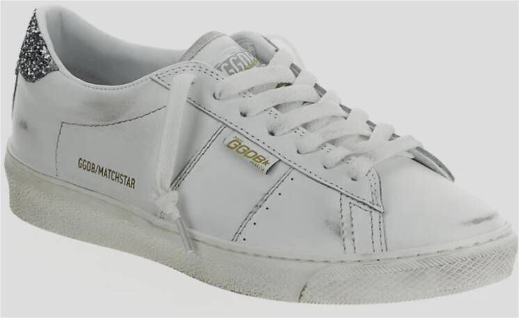 Golden Goose Leren Matchstar Sneaker White Dames