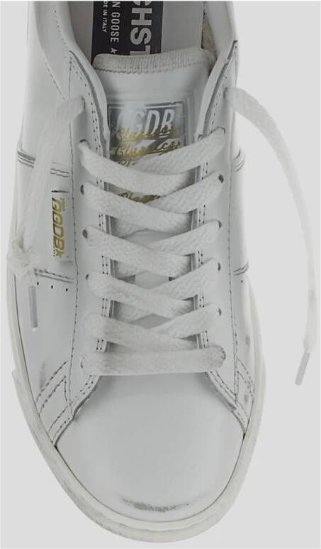 Golden Goose Leren Matchstar Sneaker White Dames