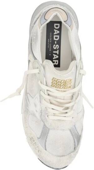 Golden Goose Leren Running Dad Sneakers White Heren