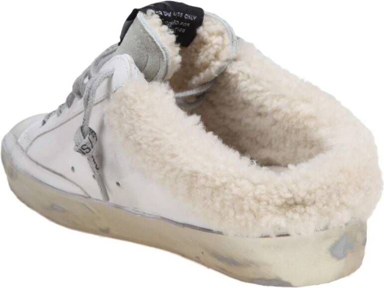 Golden Goose Leren sabot met gespotte ster muilezels Multicolor Dames