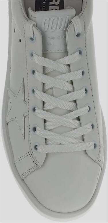 Golden Goose Leren Sneaker voor een stijlvolle look White Dames