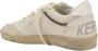 Golden Goose Witte Veterschoenen met Geperforeerde Neus White Heren - Thumbnail 19