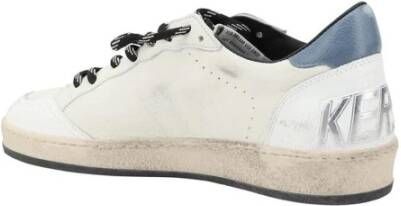 Golden Goose Leren sneakers met iconische sterdetail White Heren