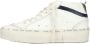 Golden Goose Leren sneakers met suède afwerking White Dames - Thumbnail 2