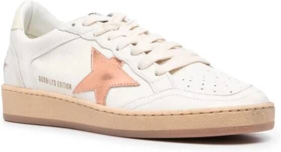 Golden Goose Leren Star Basketbalsneakers White Dames