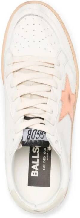 Golden Goose Leren Star Basketbalsneakers White Dames