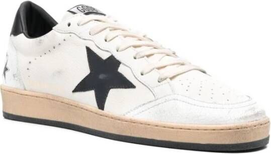 Golden Goose Leren Star Basketbalsneakers White Heren