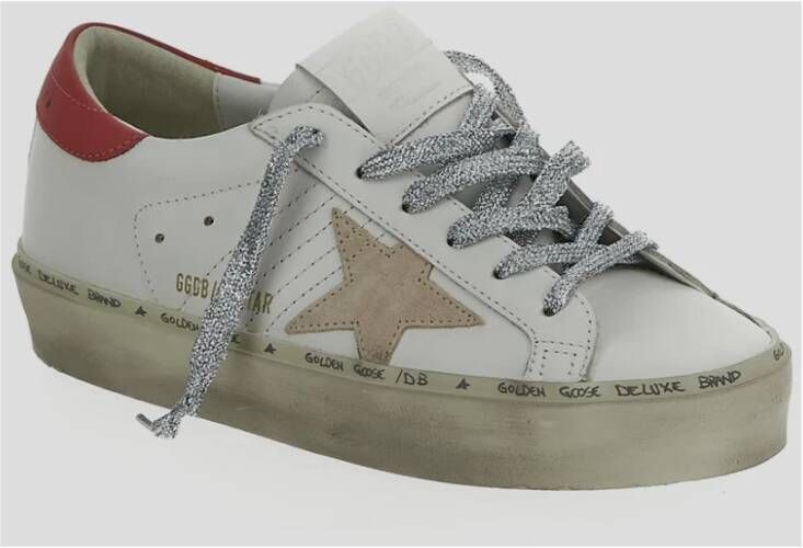 Golden Goose Leren Star Sneaker White Dames