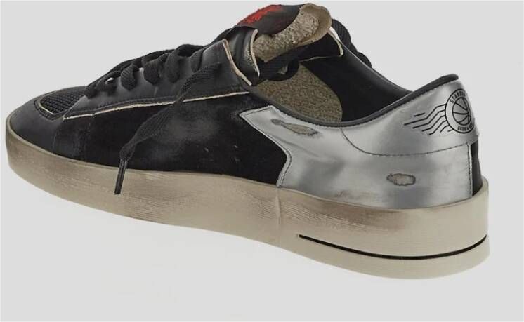 Golden Goose Leren Stardan Sneaker Black Heren