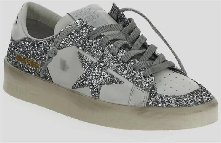 Golden Goose Leren Stardan Sneaker Gray Dames