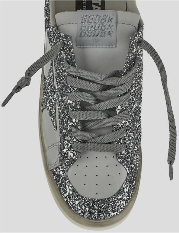 Golden Goose Leren Stardan Sneaker Gray Dames