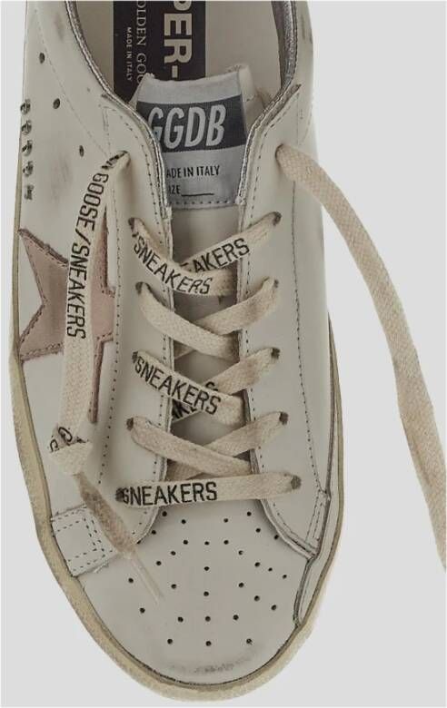 Golden Goose Leren Super Star Sneaker White Dames