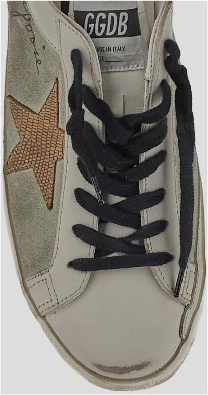 Golden Goose Leren Super Star Sneaker White Heren