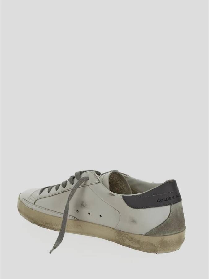 Golden Goose Leren Super-Star Sneaker White Heren