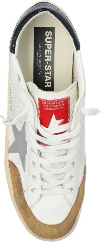 Golden Goose Leren Superstar Sneakers White Heren