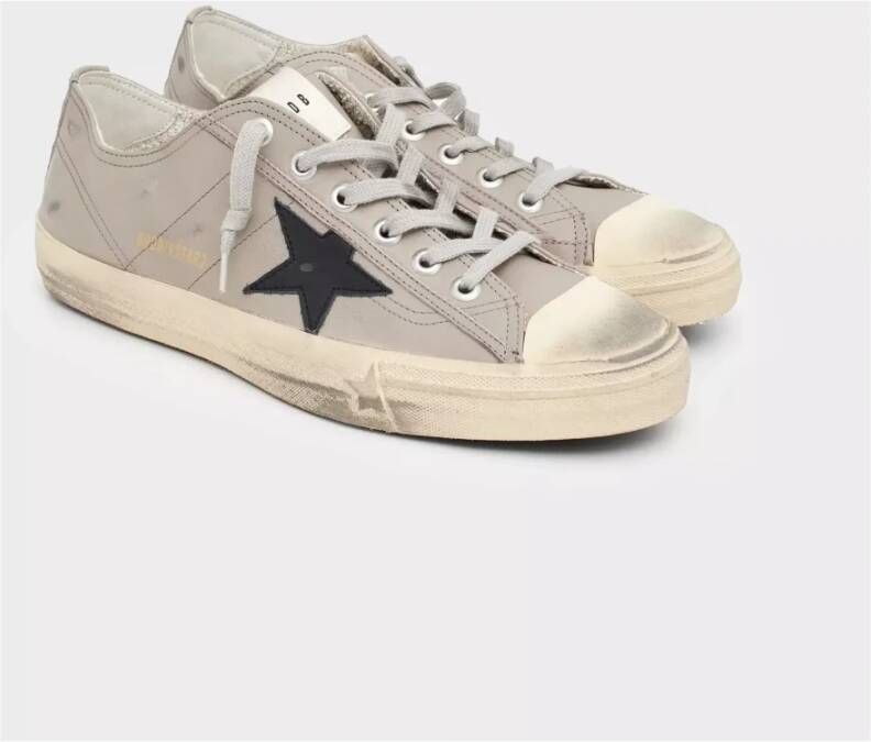 Golden Goose Leren V-Star 2 Sneakers Grijs Gray Heren