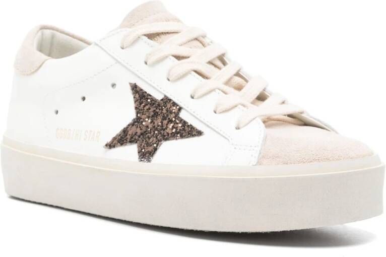 Golden Goose Leren Veterschoenen Sneakers White Dames