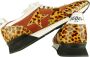 Golden Goose Luipaardprint Leren Sneakers Multicolor Dames - Thumbnail 4