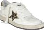 Golden Goose Luipaardprint Leren Sneakers White Dames - Thumbnail 2