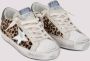 Golden Goose Luxe Leren Sneakers in Beige Bruin Zwart Multicolor Dames - Thumbnail 6