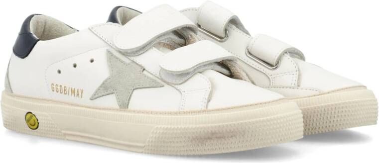 Golden Goose May School Schoenen White Heren