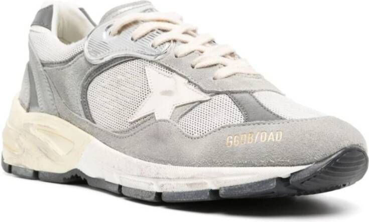 Golden Goose Mesh Dad-Star Manden met Ster Patch Gray Dames