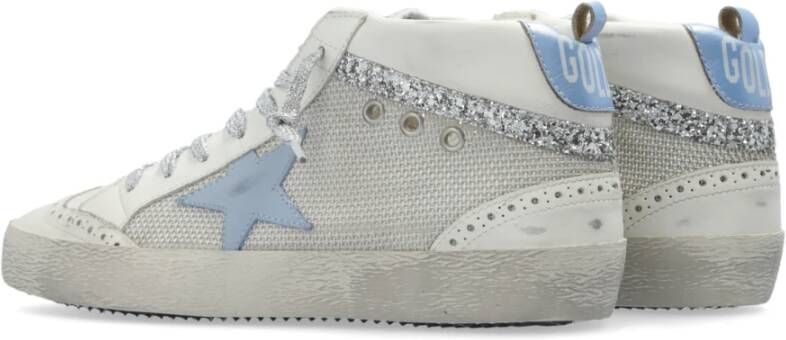 Golden Goose Mid Star Classic hoge sneakers White Dames