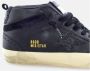 Golden Goose Mid Star Glitter Leren Sneakers Black Dames - Thumbnail 6