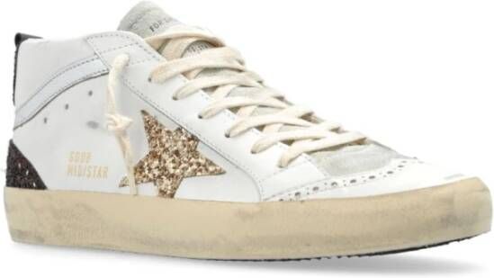 Golden Goose Mid Star Leren High Top Sneakers Multicolor Dames