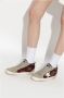 Golden Goose Burgundy Leren Mid Star Sneakers Red Dames - Thumbnail 9