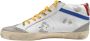 Golden Goose Mid Star Suede White Ice Beige Sneakers White Heren - Thumbnail 2