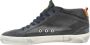 Golden Goose Midstar Dark Brown White Sneakers Gray Dames - Thumbnail 2