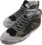 Golden Goose Midstar Military Grey Sneakers Green Dames - Thumbnail 2