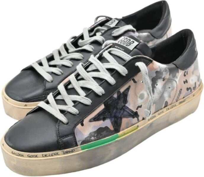 Golden Goose Midstar White Red Black Sneakers Multicolor Heren