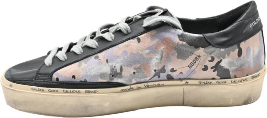 Golden Goose Midstar White Red Black Sneakers Multicolor Heren