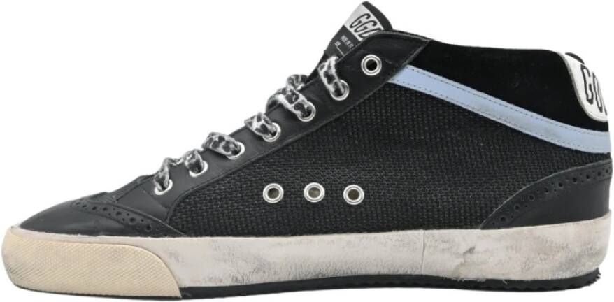 Golden Goose Midstar Zwart Donkergrijs Sneakers Black Heren