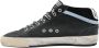 Golden Goose Midstar Zwart Donkergrijs Sneakers Black Heren - Thumbnail 2