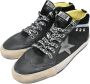 Golden Goose Midstar Zwart Donkergrijs Sneakers Black Heren - Thumbnail 3