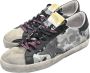 Golden Goose Militair Grijs en Zwart Sneakers Gray Heren - Thumbnail 3