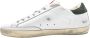 Golden Goose Militaire Ster Wit Groen Sneakers White Heren - Thumbnail 2