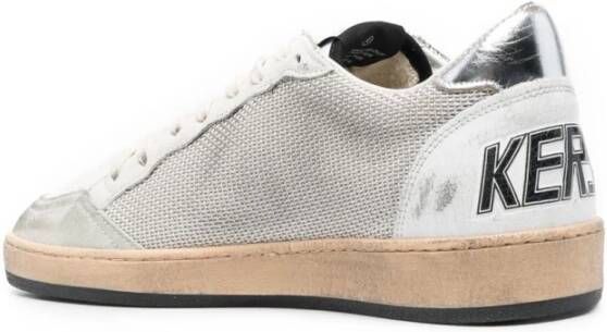 Golden Goose Grijze Sneakers met Net Bovenwerk en Gelamineerde Hak Gray Heren - Foto 12