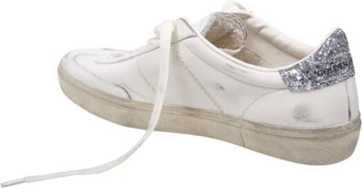 Golden Goose Nappa Leren Glitter Hak Schoenen White Dames